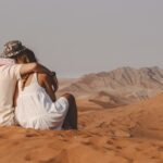 Increíble vistas de las dunas del Namib en el país de Namibia