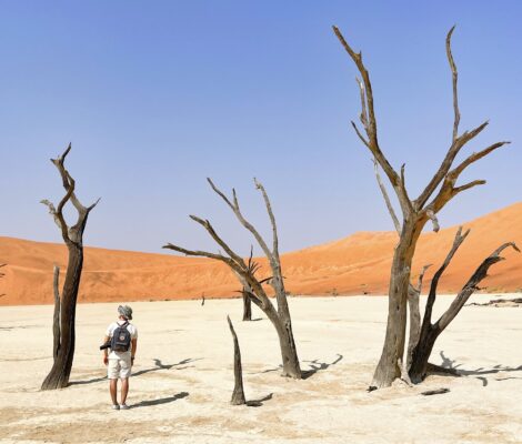 La visita a Sesriem y las dunas de Sossusvlei son un imprescindible si vas a viajar a Namibia. En este post os contamos qué ver en Sesriem y qué no os podéis perder en la zona más famosa del desierto del Namib, el más antiguo del mundo.