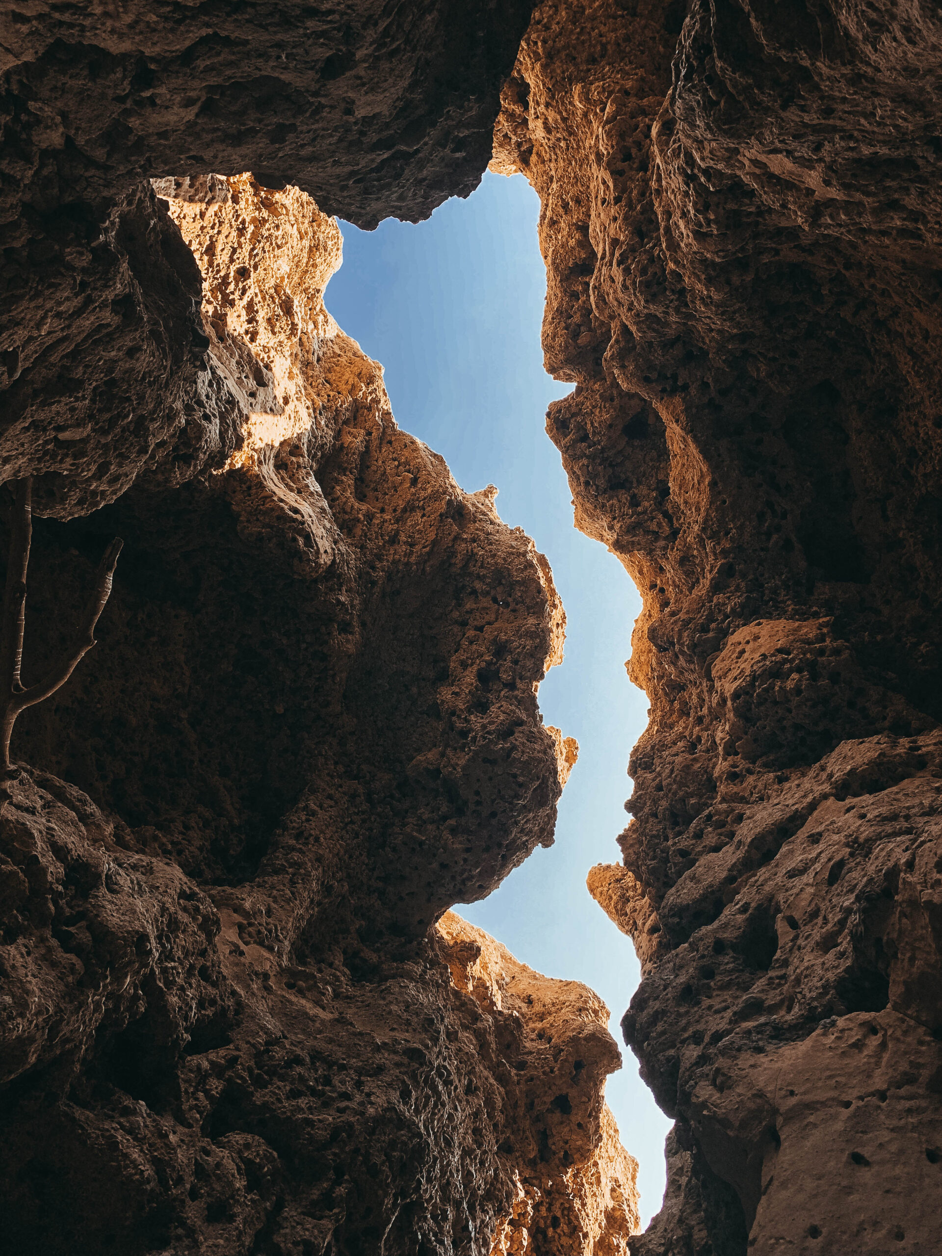 Las paredes del cañón de Sesriem