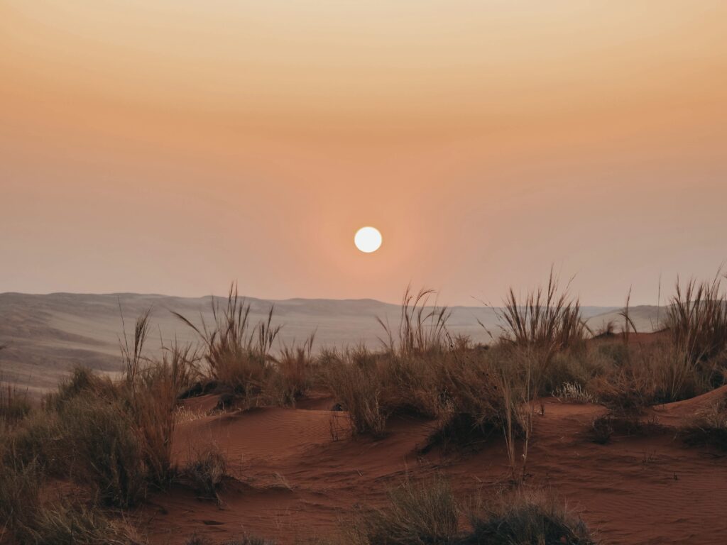 La duna de Elim es muy famosa para ver el atardecer