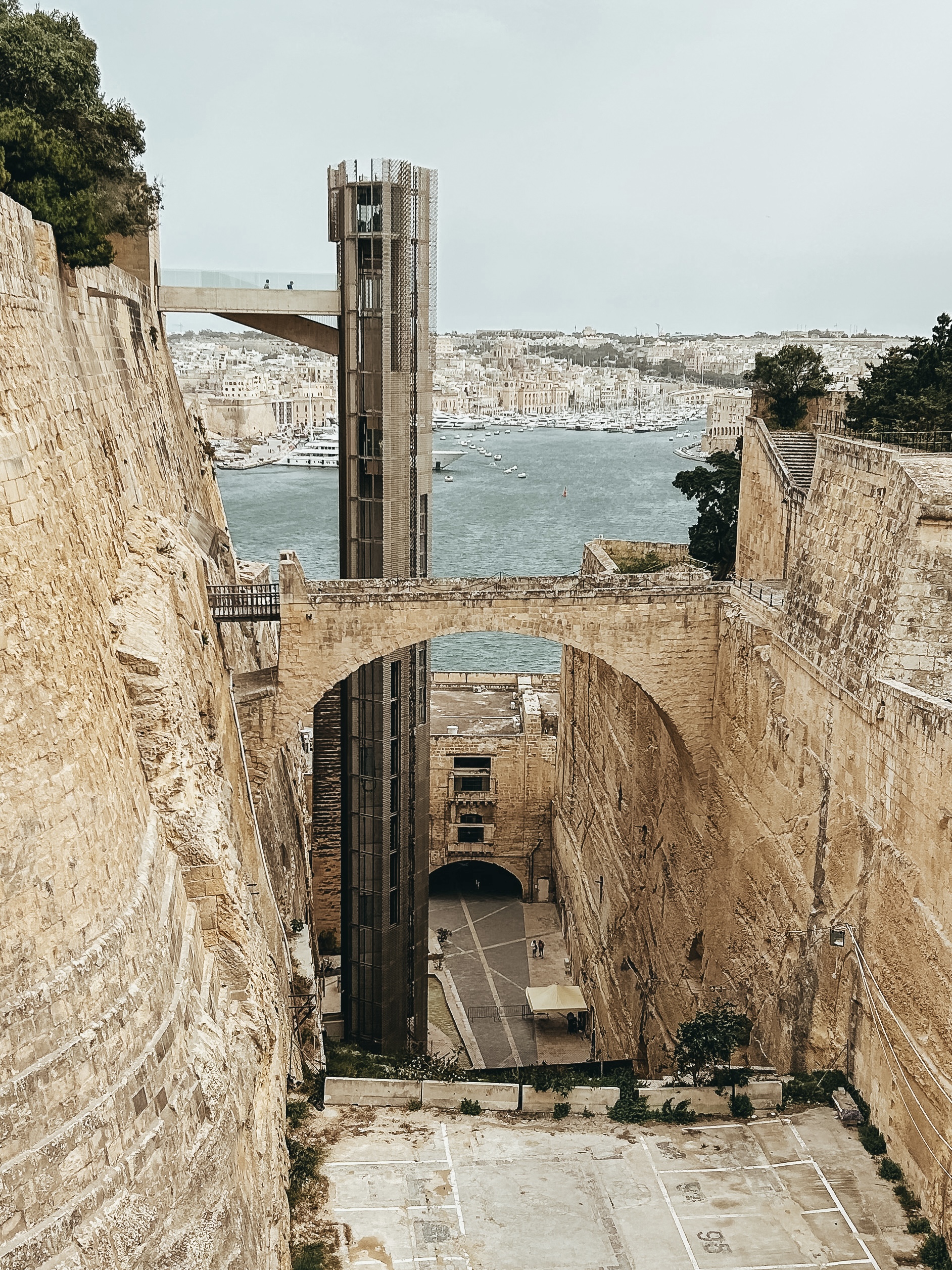 Ascensor Barraka Garden a Grand Harbour