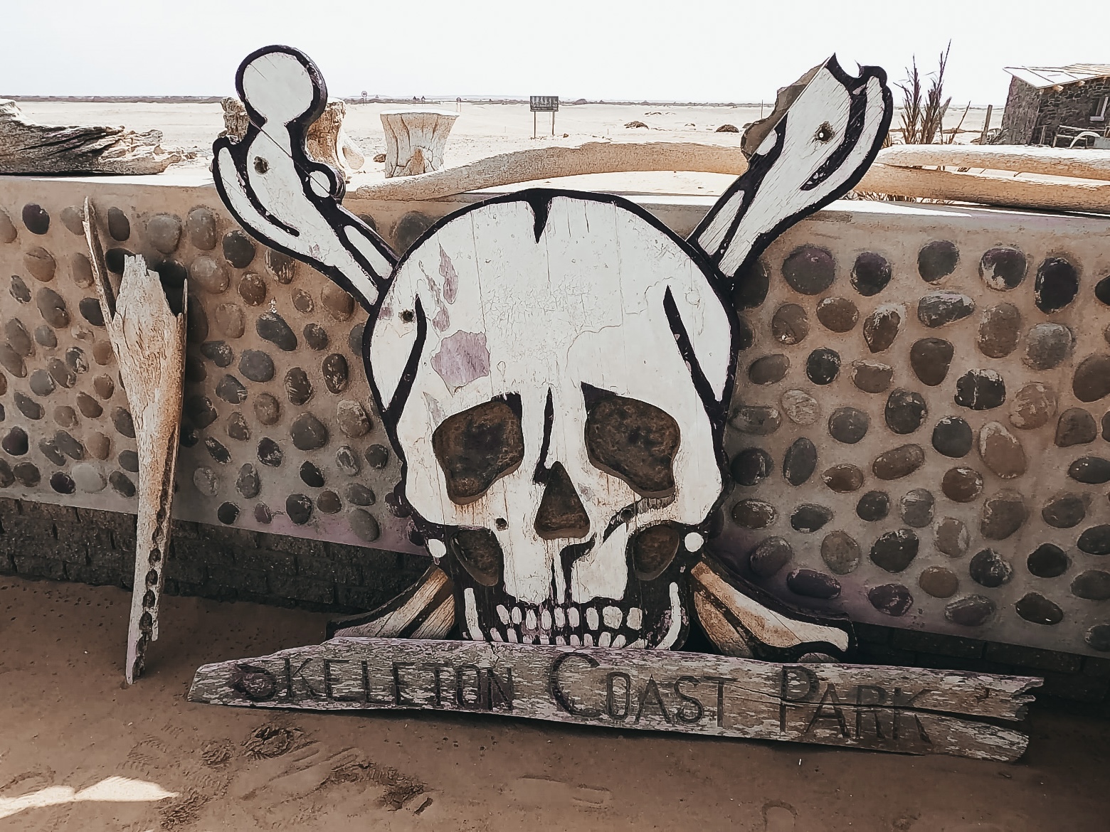 Cartel del Skeleton Coast Park