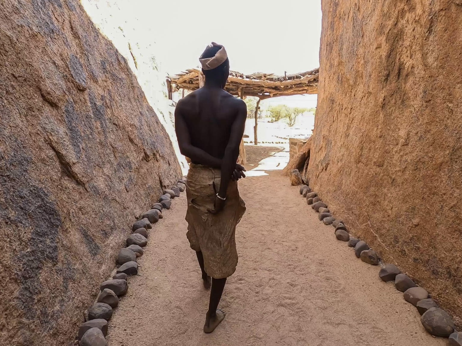 Entrada al Damara Living Museum