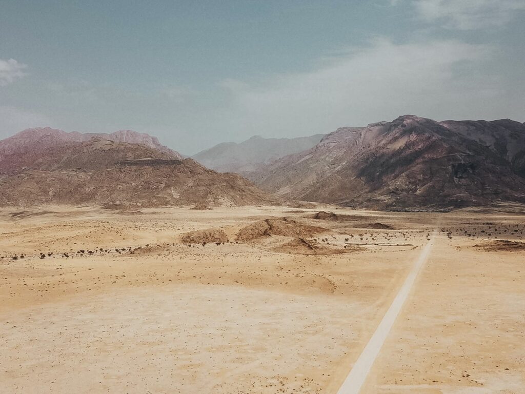 El punto más alto de Namibia es el macizo de Brandberg
