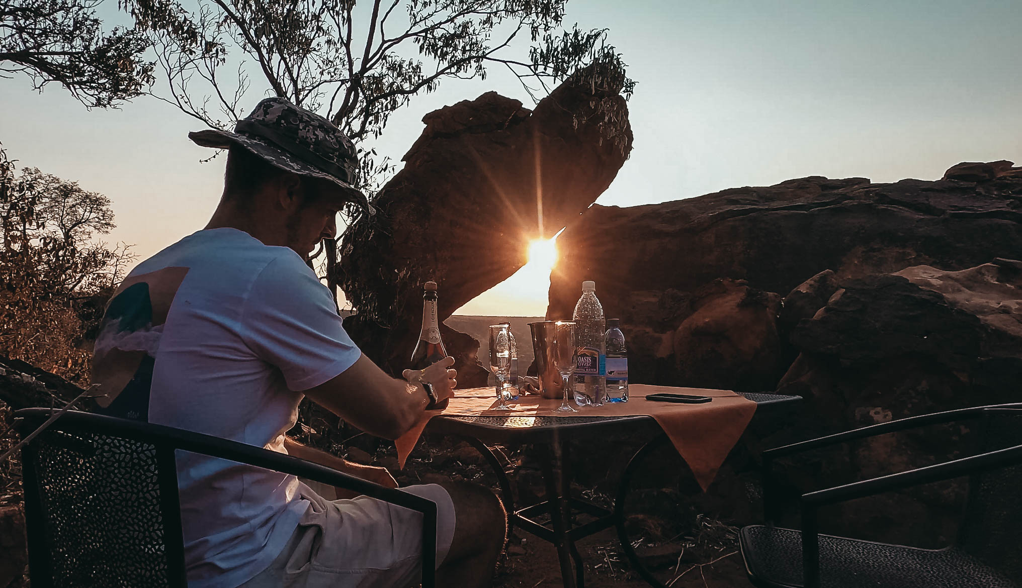 Atardecer en Waterberg Plateau