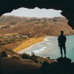 Las vistas desde la cueva son impresionantes