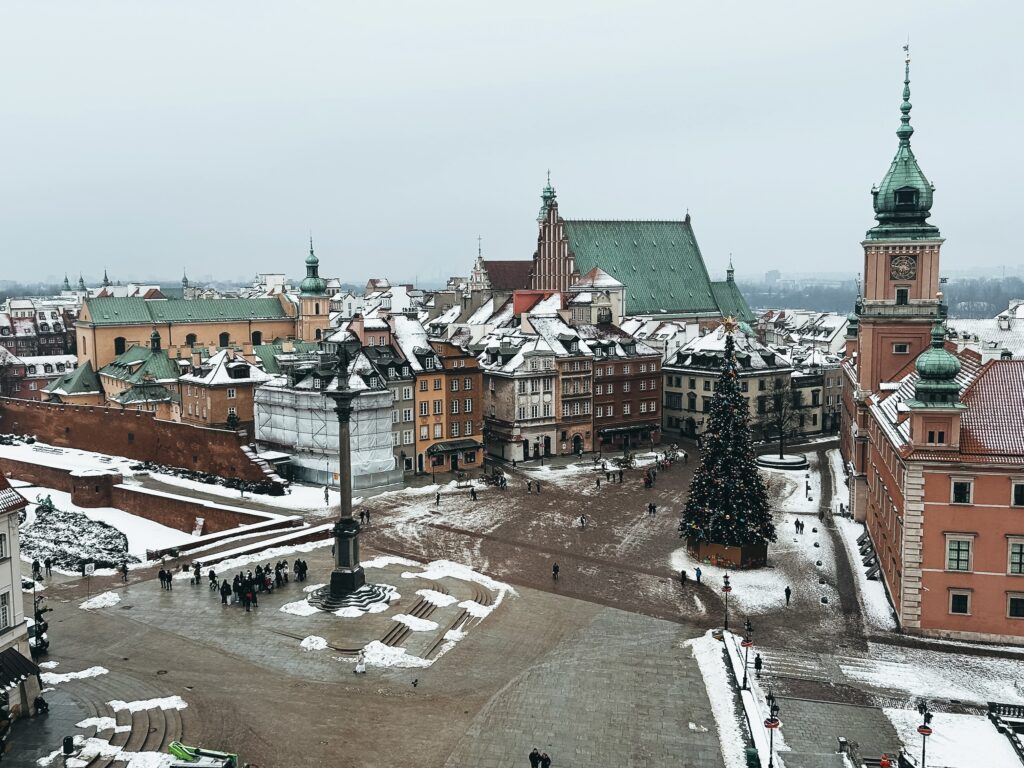 Las vistas elevadas ofrecen una gran oportunidad de ver una panorámica de Varsovia