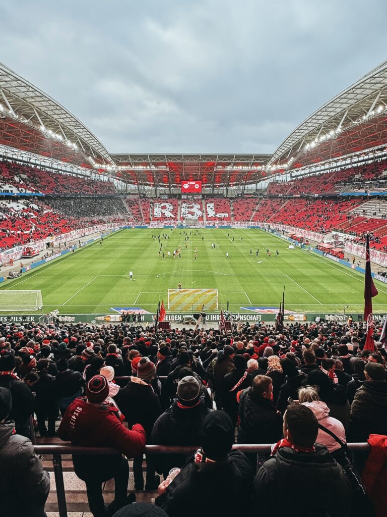 Foto de las gradas del Red Bull Arena antes de un partido