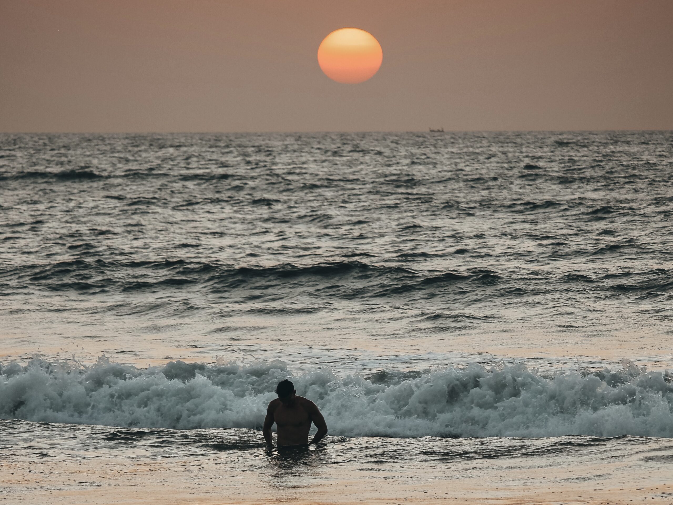 Atardecer en Gunjur imprescindible en Gambia