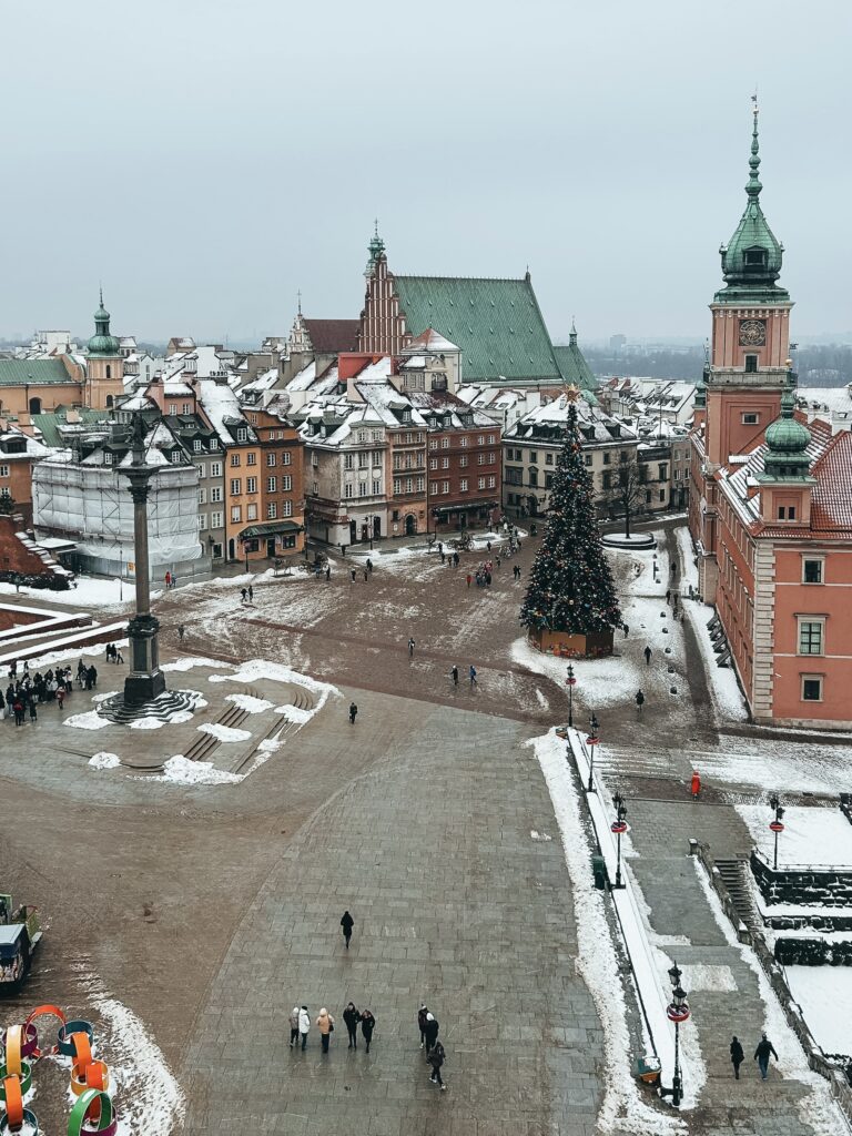 Las vistas elevadas ofrecen una gran oportunidad de ver una panorámica de Varsovia