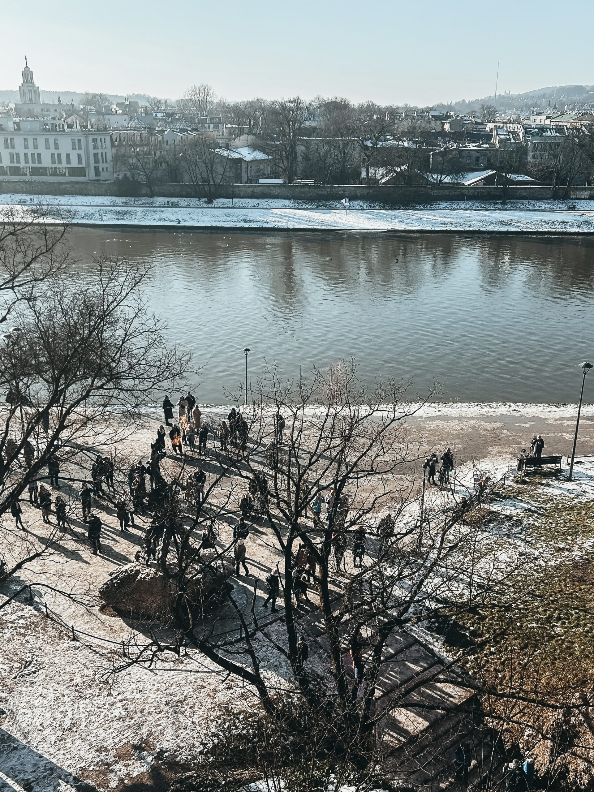 Vistas desde la colina de Wawel