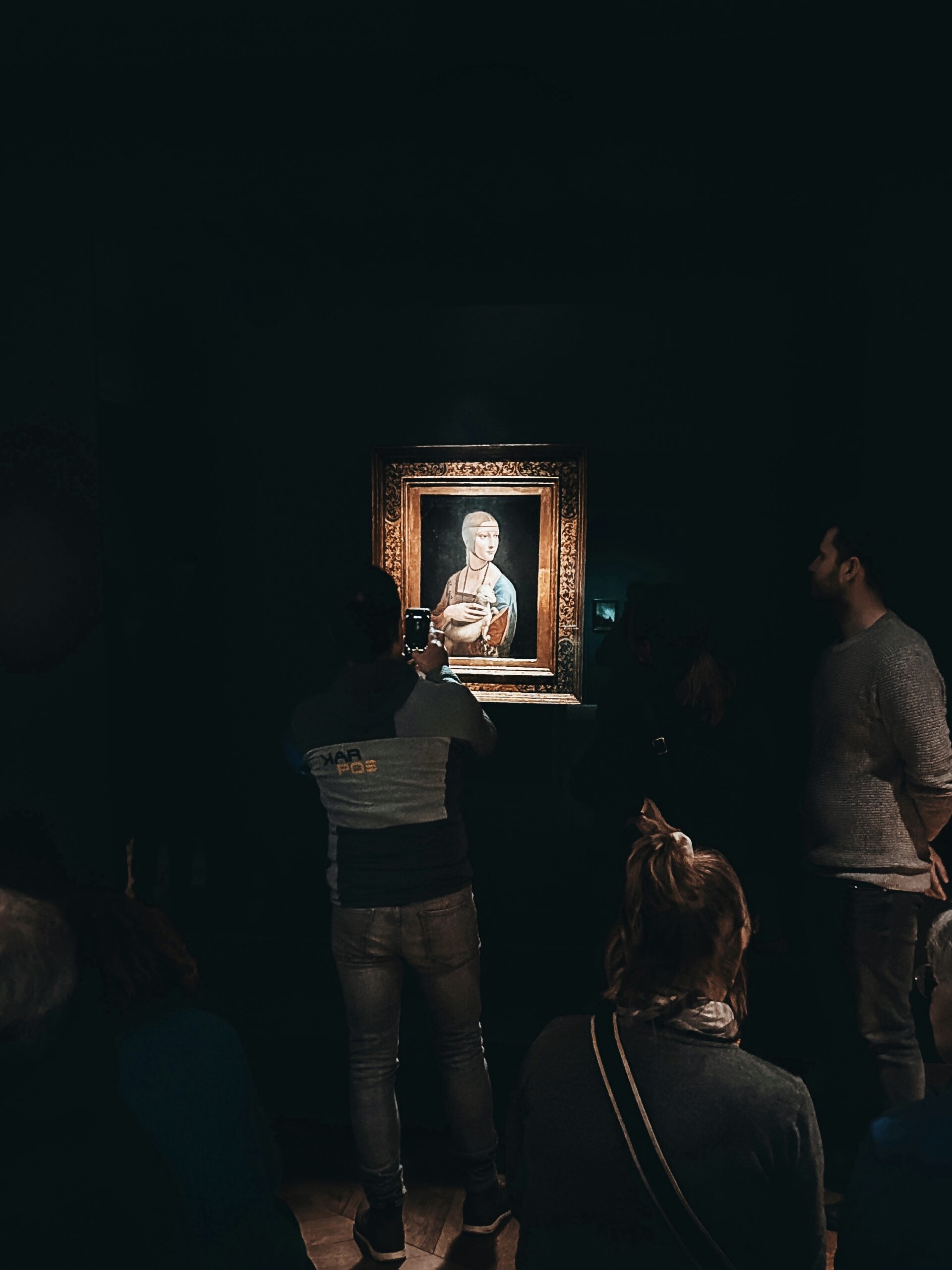 Cuadro de Leonardo da Vinci la dama del armiño