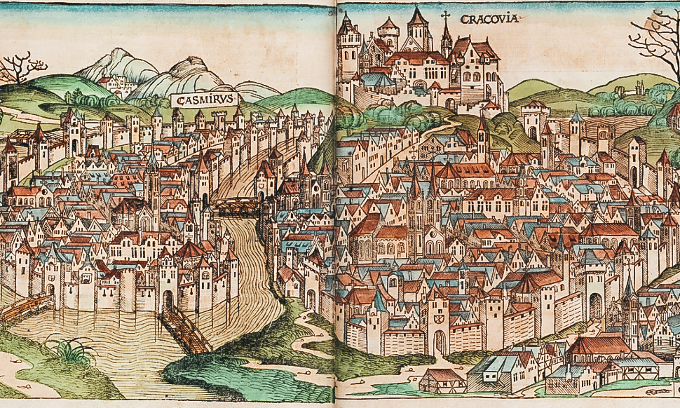 Fue durante el reinado de Casimiro III cuando empezaron a llegar un gran número de judíos, huyendo de las persecuciones y las matanzas que sufrían, por aquel entonces, en otras partes del mundo.