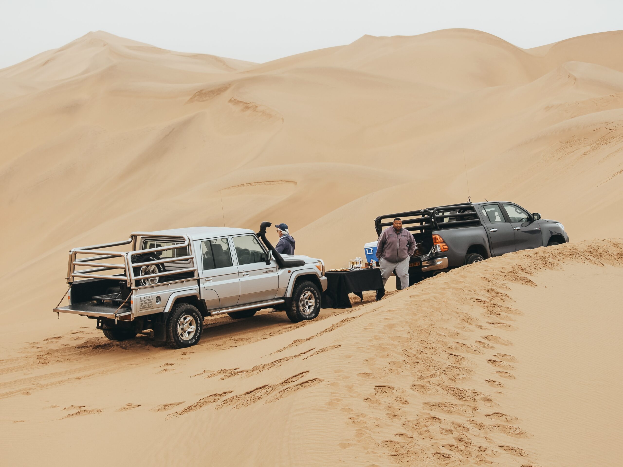 Coches 4×4 en Sandwich Harbour