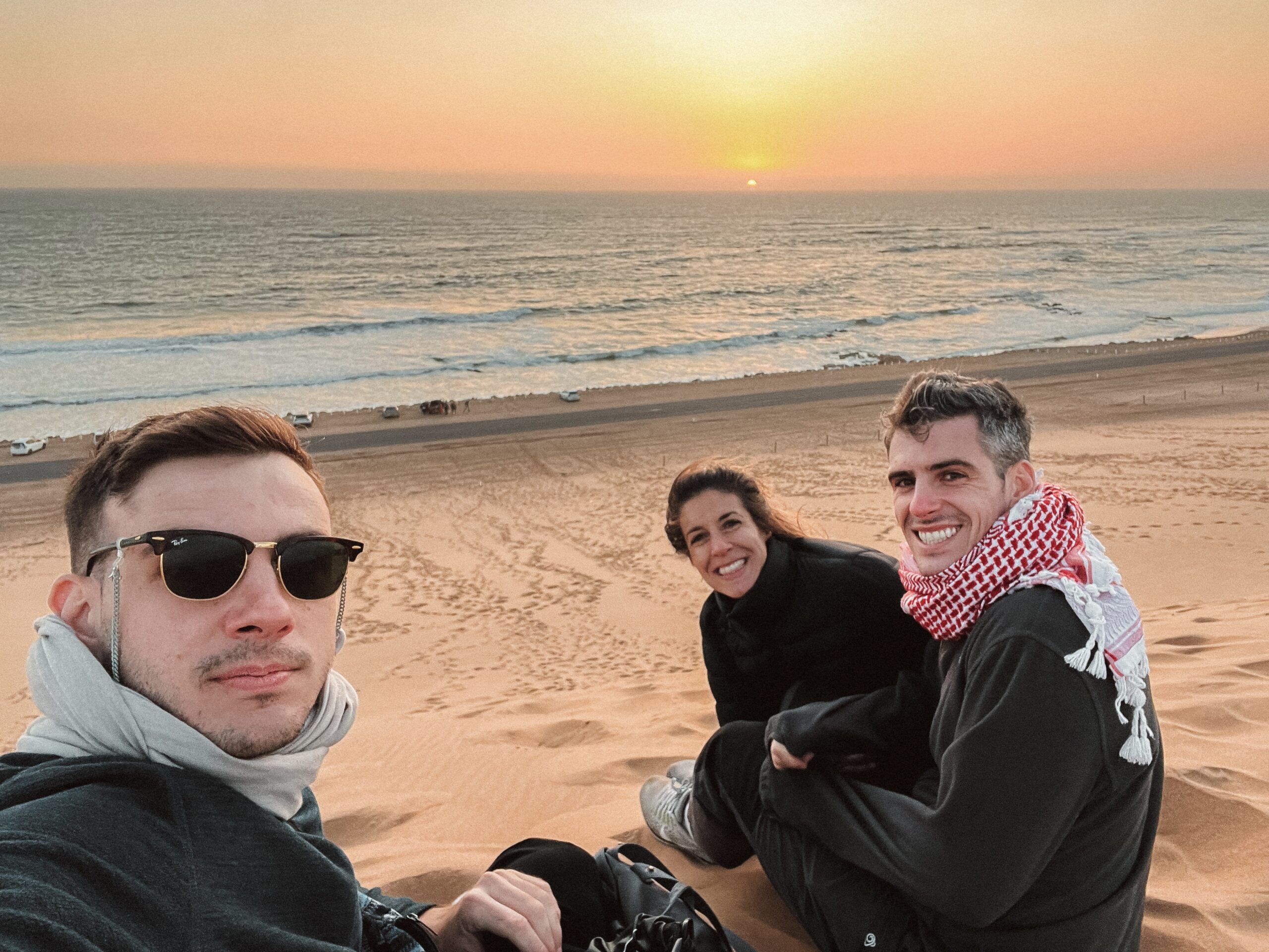 Atardecer en Swakopmund