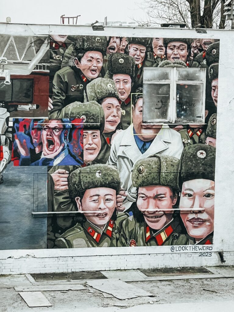 Berlín es una ciudad moderna con mucho arte callejero y murales en las fachadas