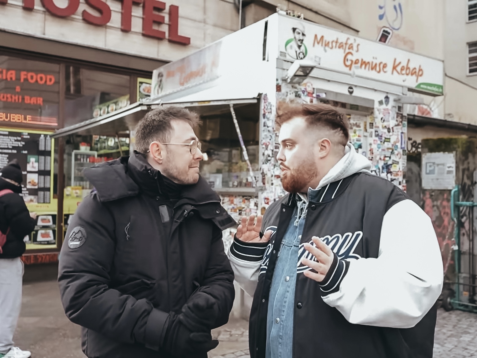 Ibai Llanos en Mustafa’s Gemüse Kebap