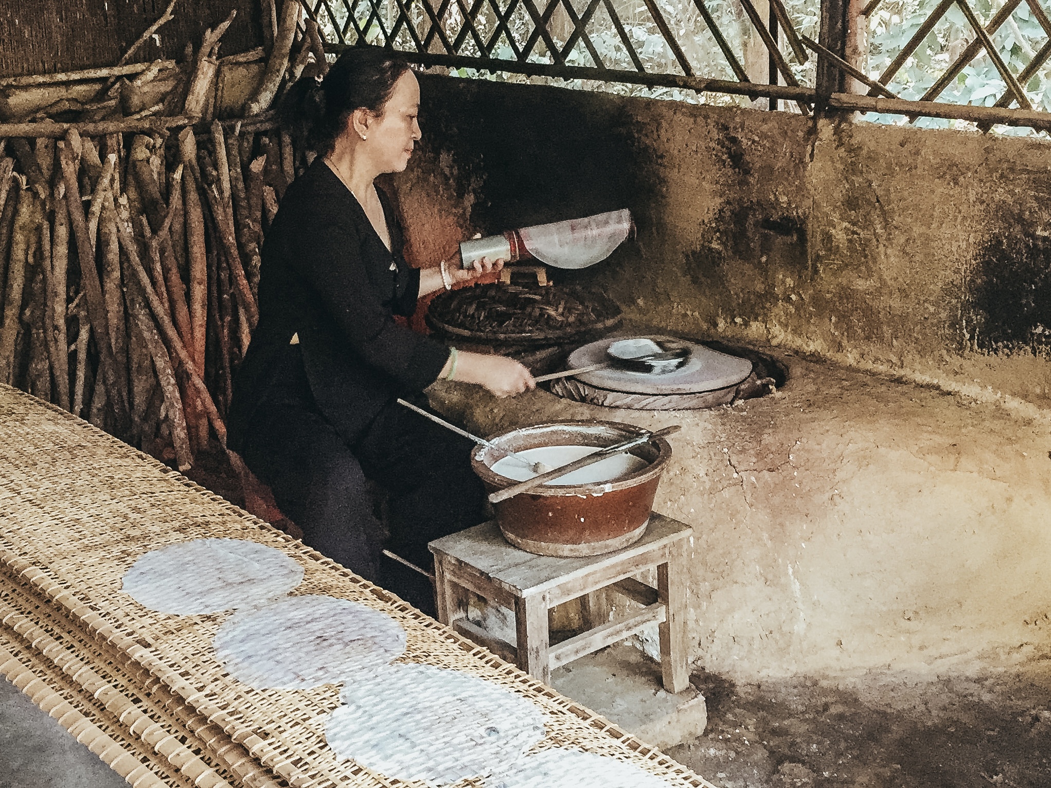 Vietnamita cocinando