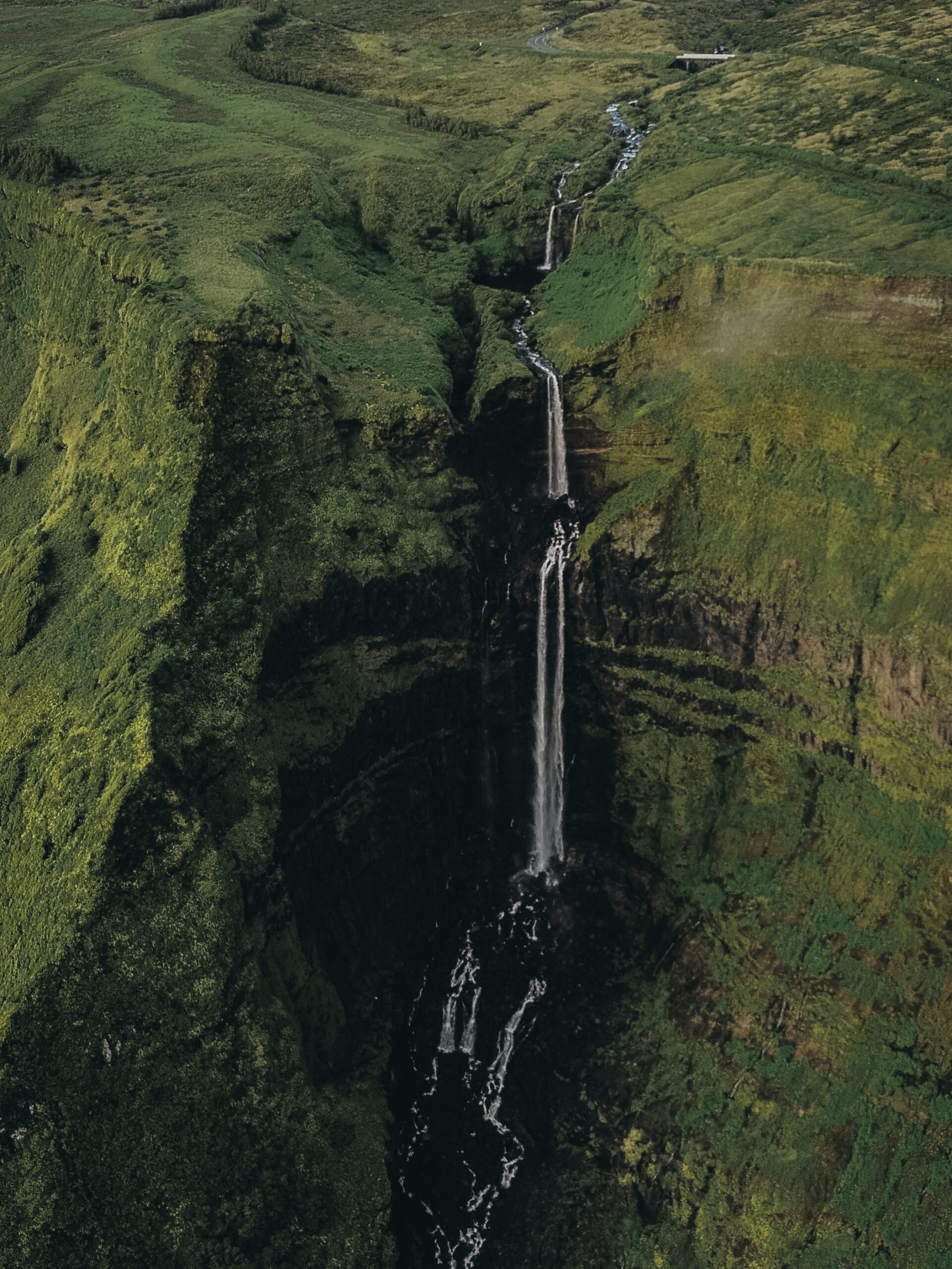 Gran Cascata da Ribeira Grande vista desde el Mirador Cavreiro Lopes