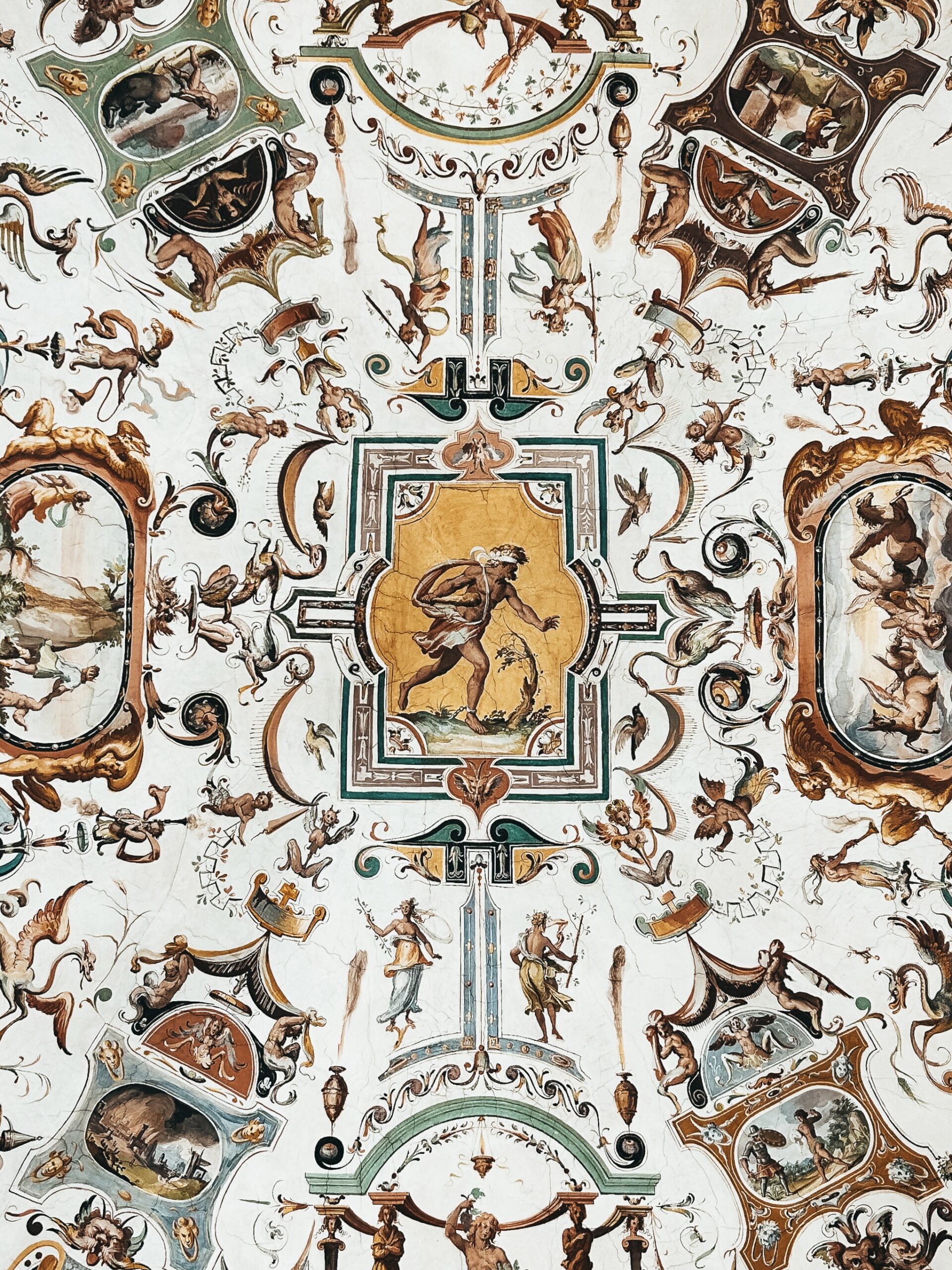 Techo de la Galeria degli Uffizi