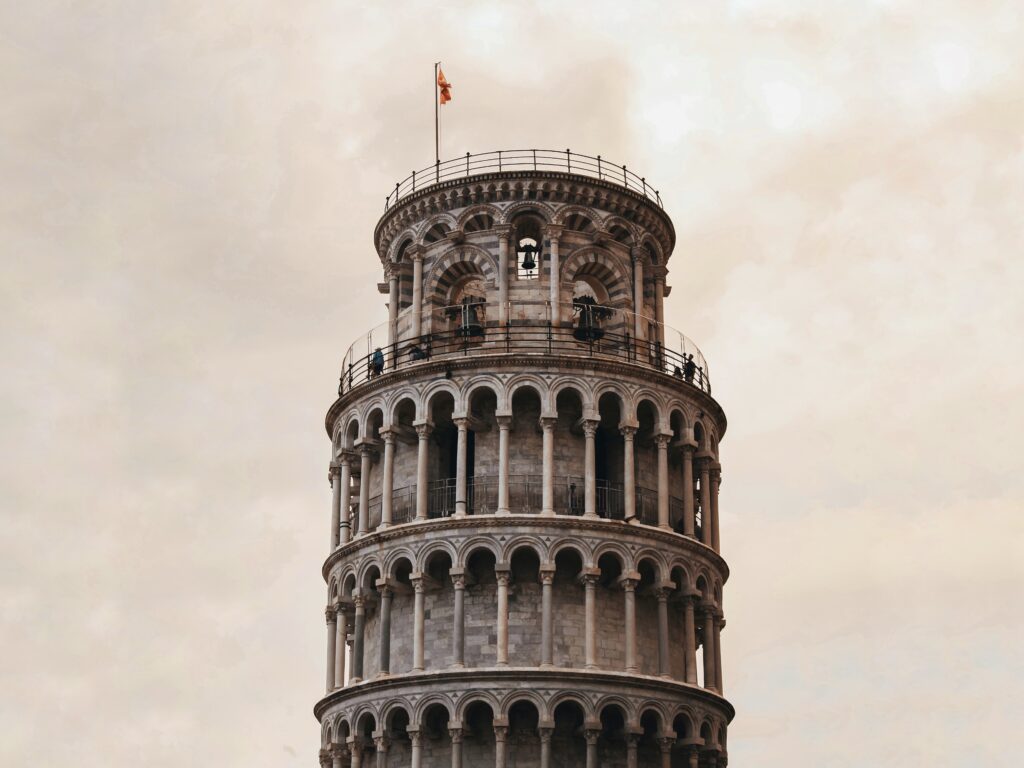 Monumento nacional de gran interés turístico internacional en la ciudad de Pisa, Italia.
