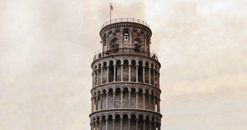 Monumento nacional de gran interés turístico internacional en la ciudad de Pisa, Italia.