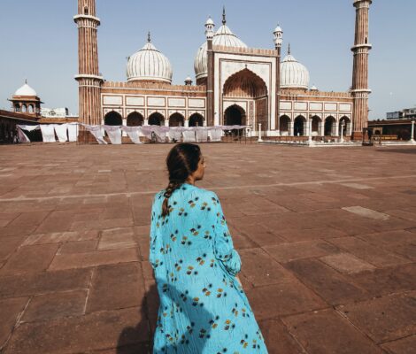 Jama Masjid, también es conocido como la Gran Mezquita