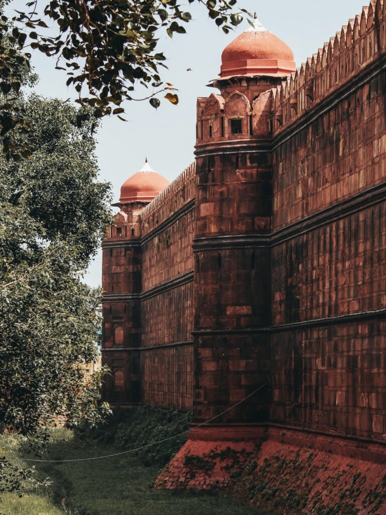 Muralla del Fuerte Rojo de Nueva Delhi