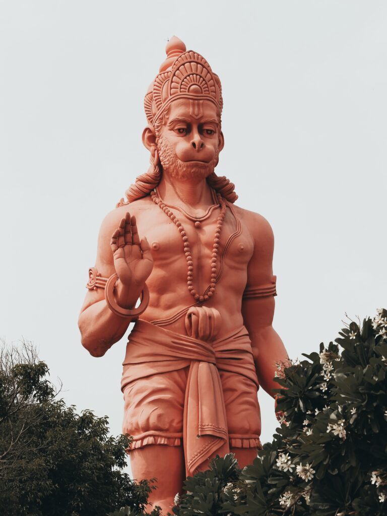 Templo dedicado a Hanuman en Chhapartur