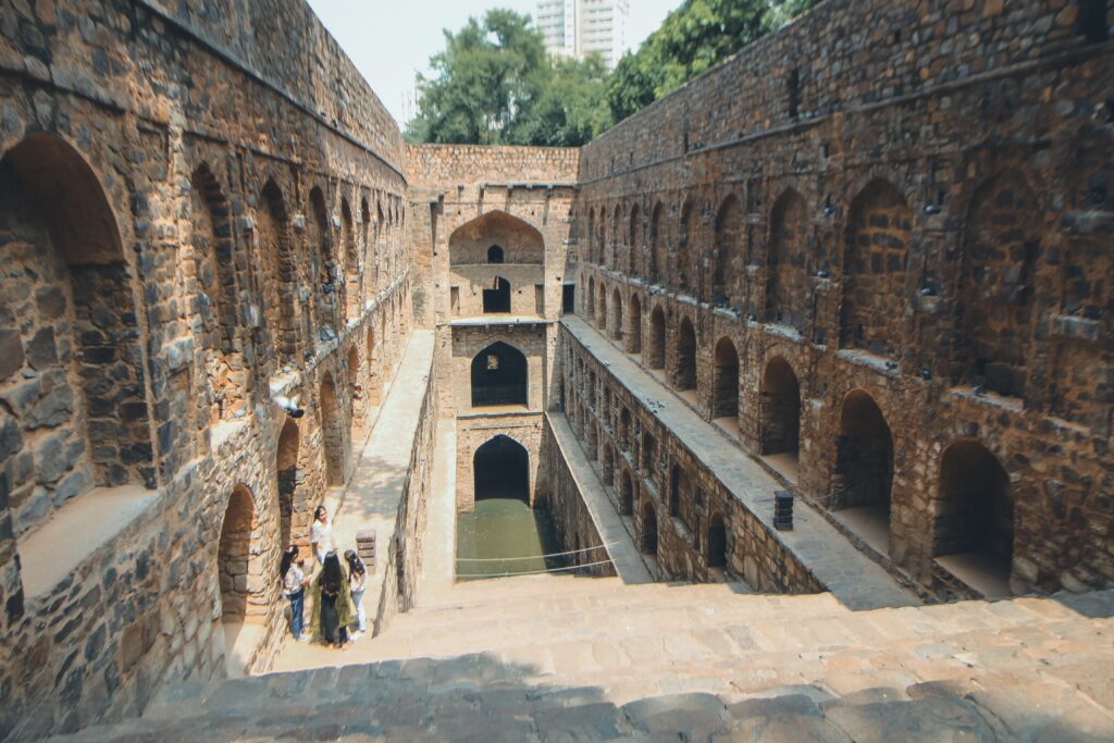 Agrisen Ki Baoli, el pozo escalonado de Nueva Delhi