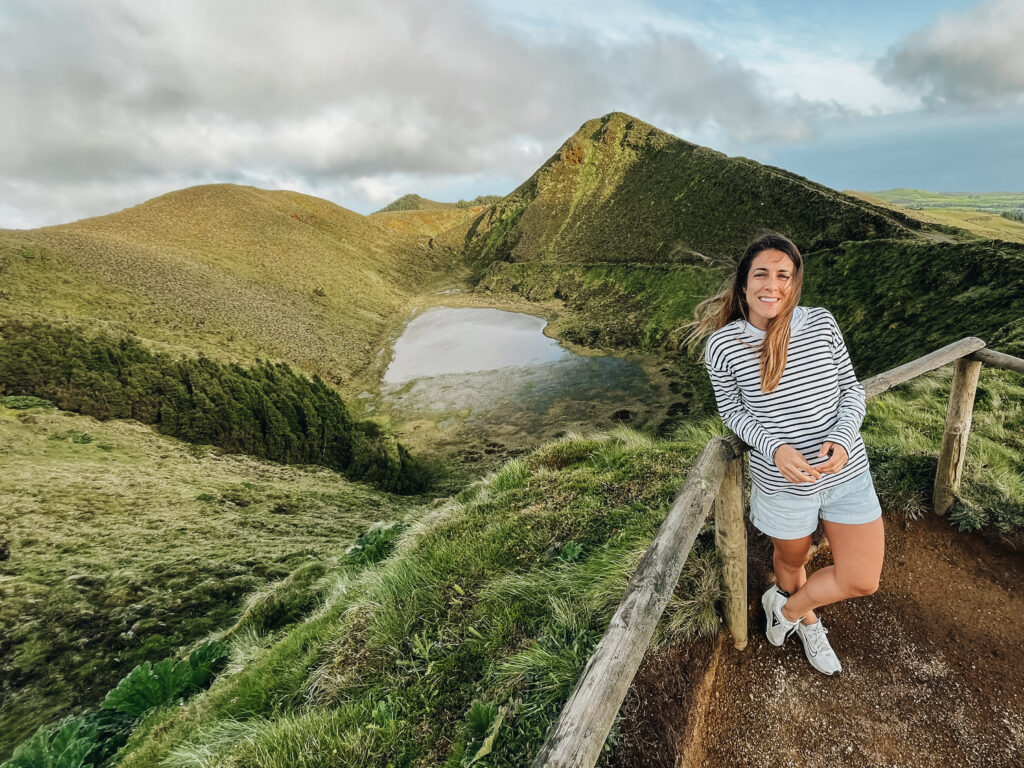 Mirador a una de las lagunas en Serra Devassa