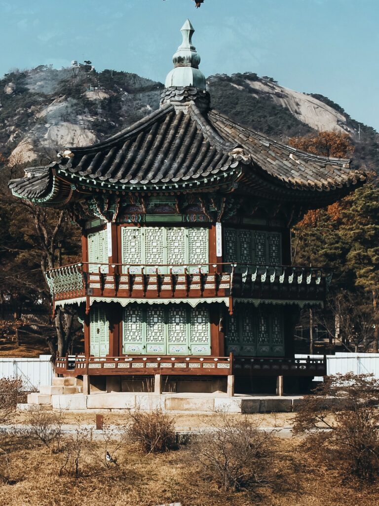 Templo ubicado dentro del complejo del Palacio Gyeongbokgung