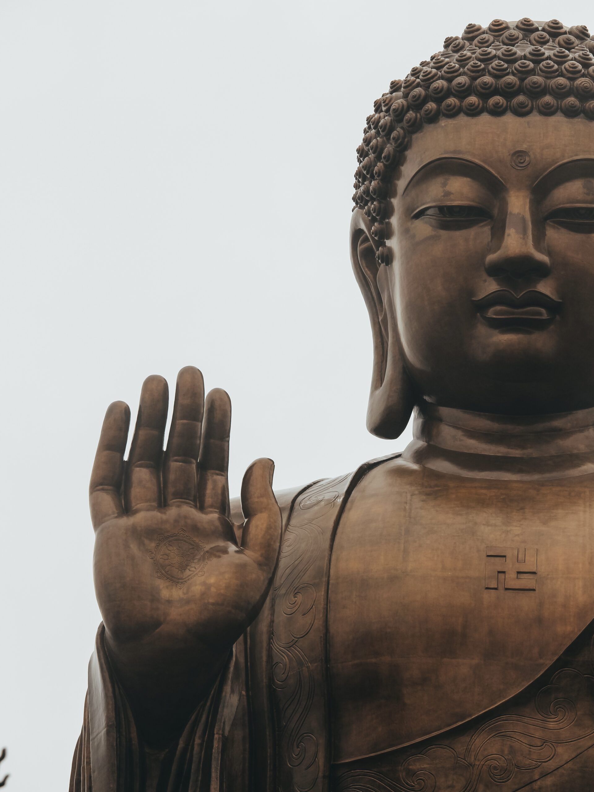 Mano del Buda Gigante o Buda de Lantau