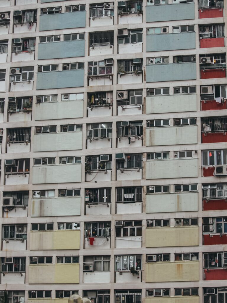 Edificios alrededor de Choi Hung Estate