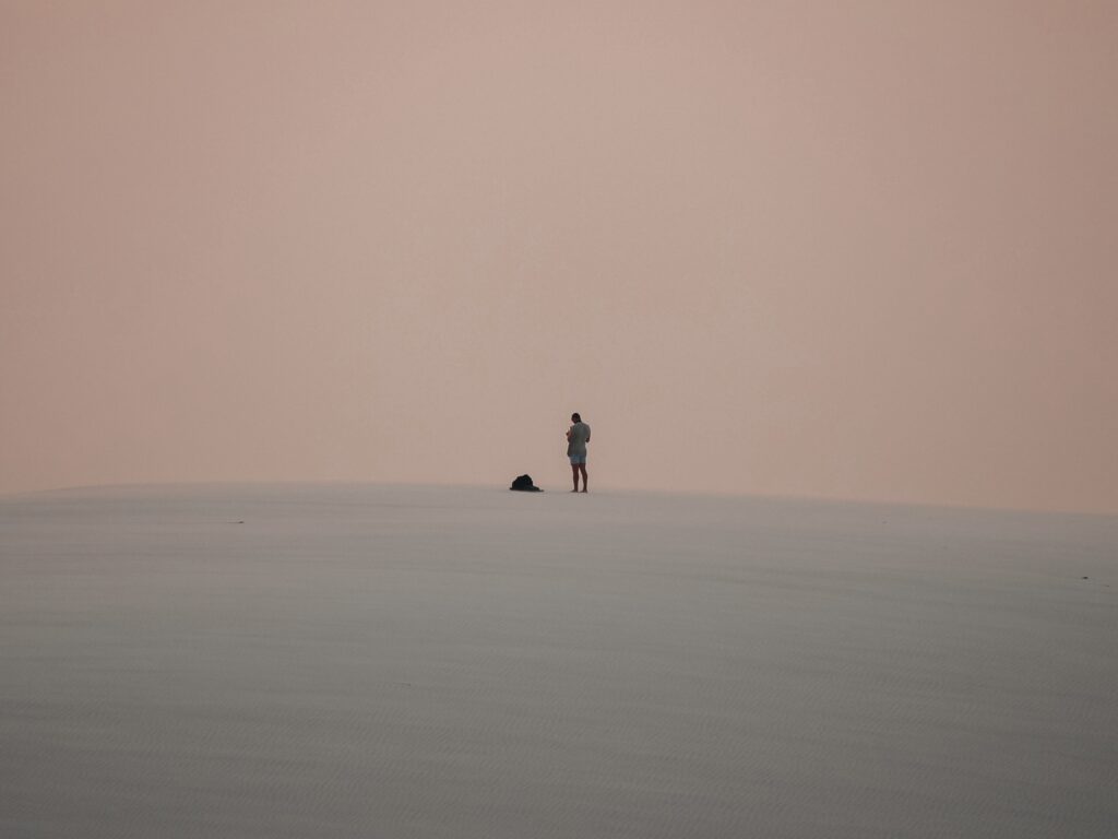 Duna y atardecer en Lençois Maranhenses