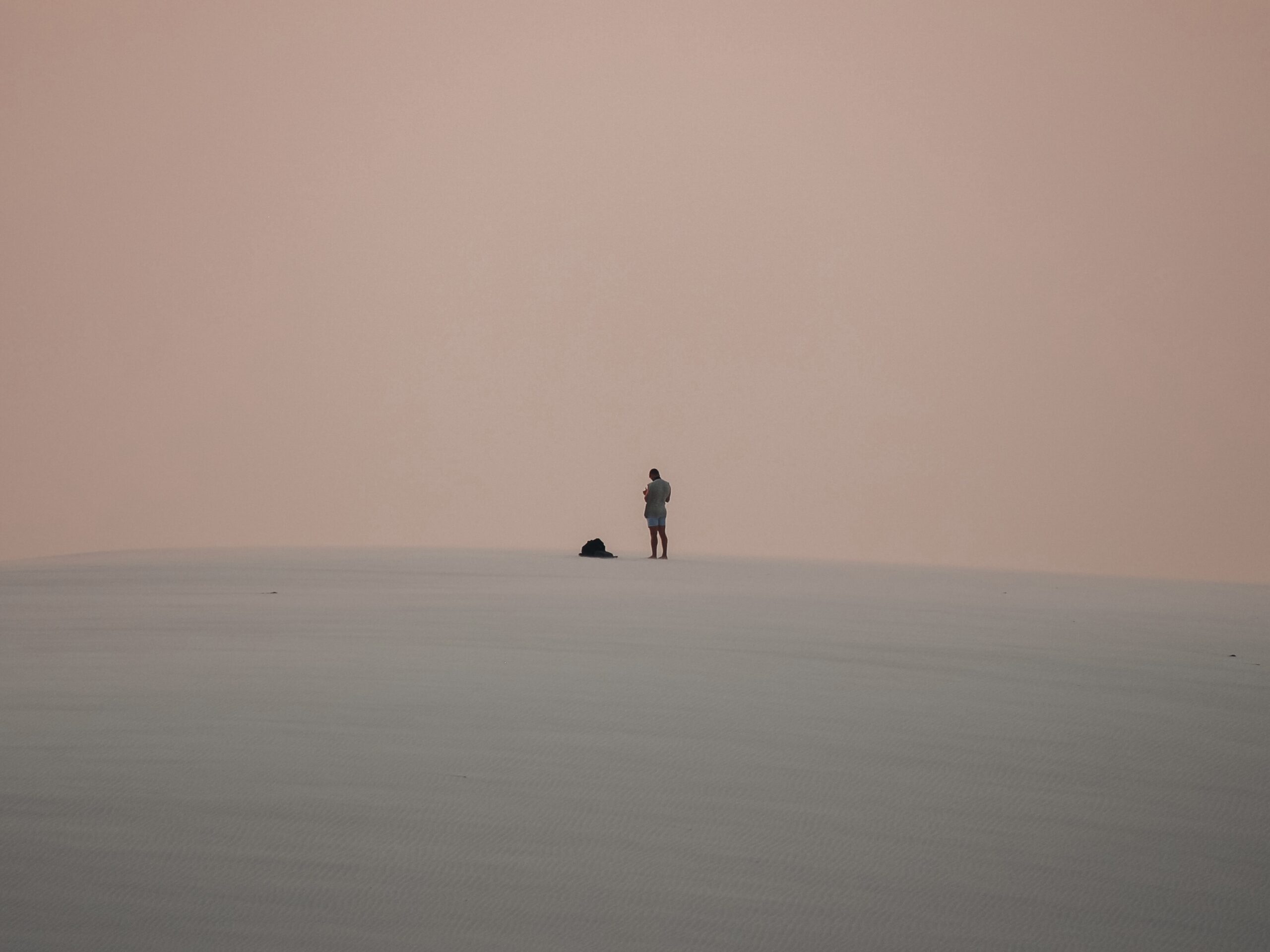 Duna y atardecer en Lençois Maranhenses