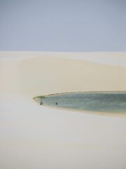Laguna y dunas en Lençois Maranhenses