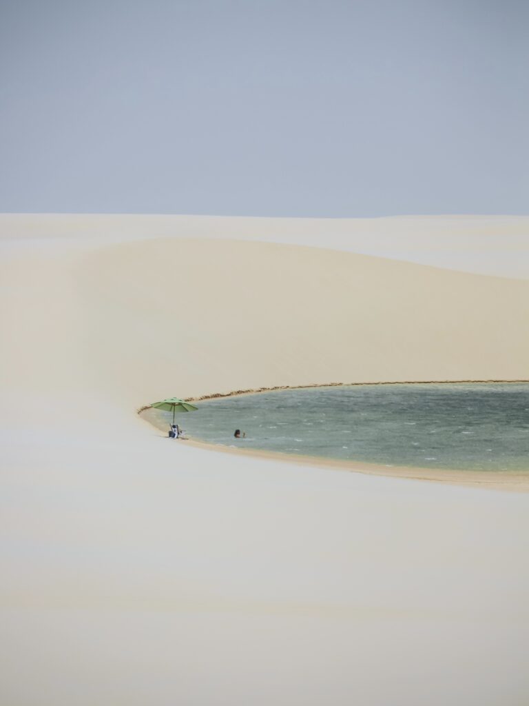 Laguna y dunas en Lençois Maranhenses
