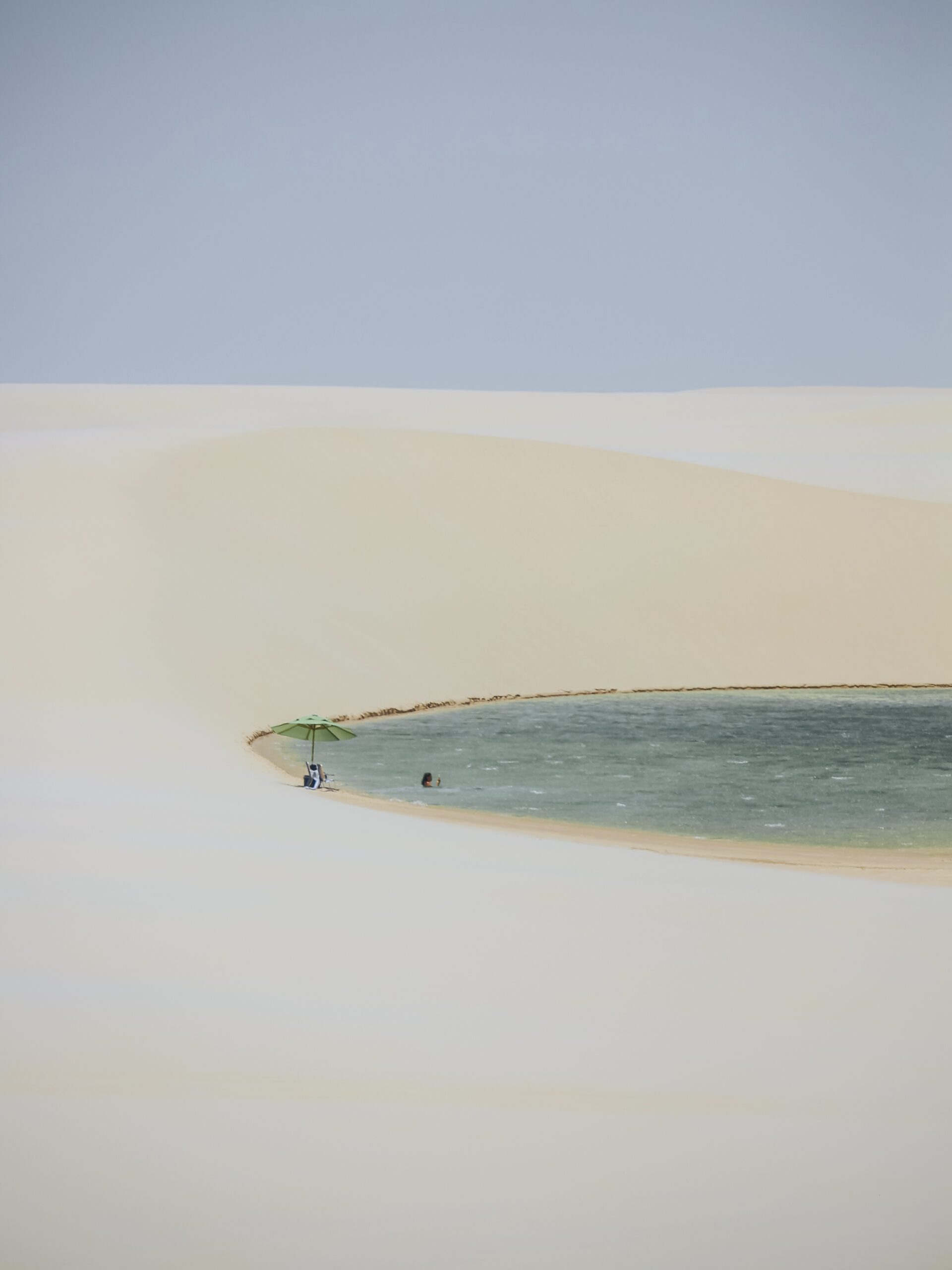 Laguna y dunas en Lençois Maranhenses