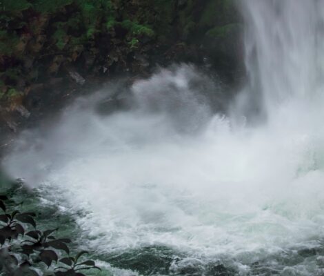 Caida del agua Cascada de la Fortuna