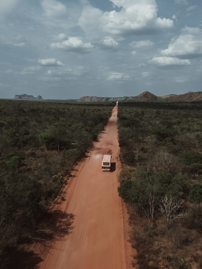 Carreteras en los alrededores del Morro da Catedral