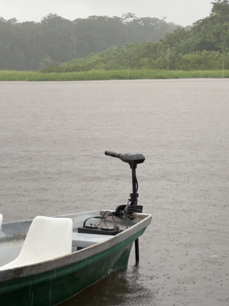 Lluvia en Tortuguero