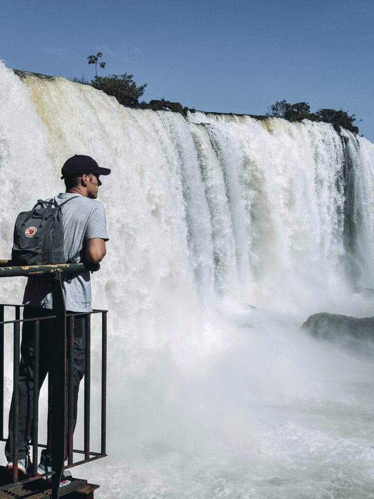 vistas de la Garganta del Diablo en las cataratas del Iguazú