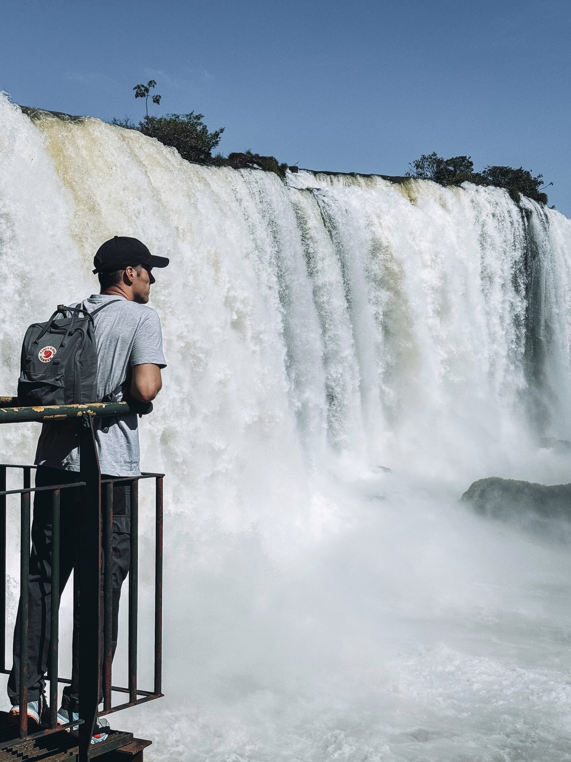 vistas de la Garganta del Diablo en las cataratas del Iguazú