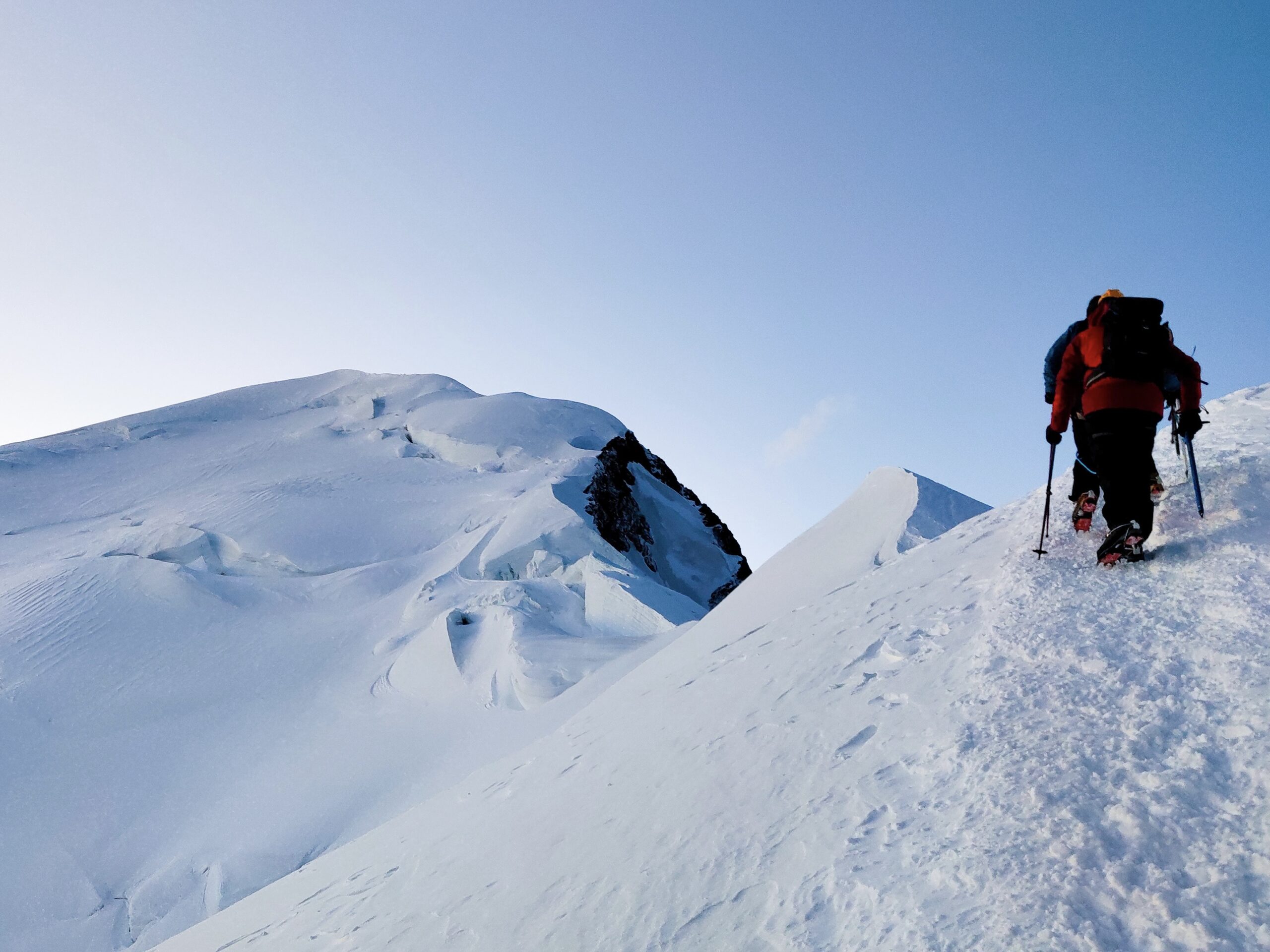 Subiendo el pico más alto en Europa