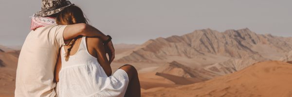 Increíble vistas de las dunas del Namib en el país de Namibia